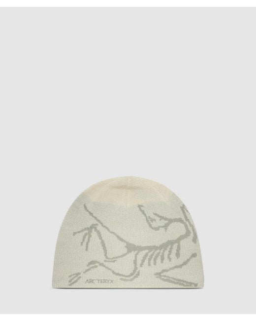 Arc'teryx White Bird Head Toque Beanie (Sea Salt/Habitat