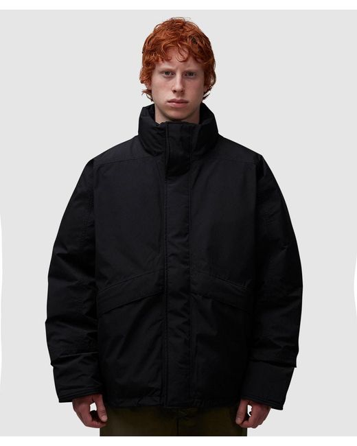 Nanamica Black Technical Gore-Tex Down Jacket for men