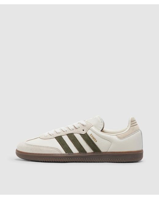 adidas gazelle silver green womens adidas Samba OG Shoes - Men's - Golden Beige / Dark Brown / Gum
