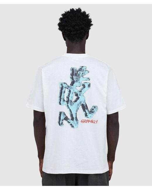 Gramicci White Ice Sculpture T-Shirt for men