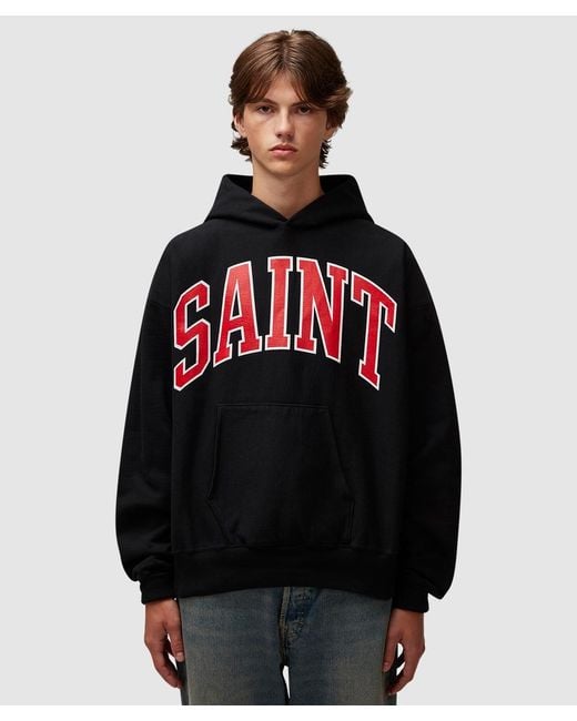 SAINT Mxxxxxx Black Arch Saint Hoodie ( for men