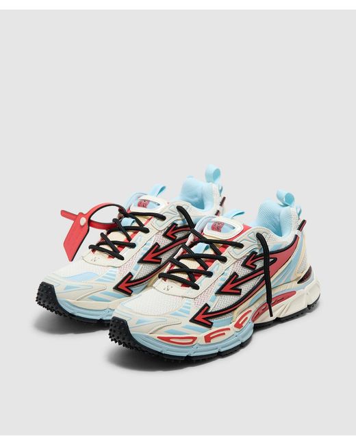 Off-White c/o Virgil Abloh White Ow Be Right Back Sneaker (Powder/Cora