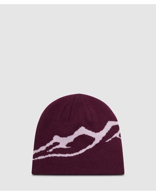 Mellow Clo Purple Everyday Merino Beanie