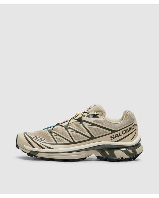 Salomon Lab Metallic Xt-6 Sneaker (Eucalyptus/Grape Leaf/Almond Milk for men