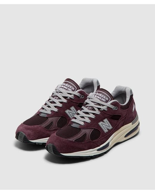 New Balance Brown Miuk 991V2 Sneaker for men