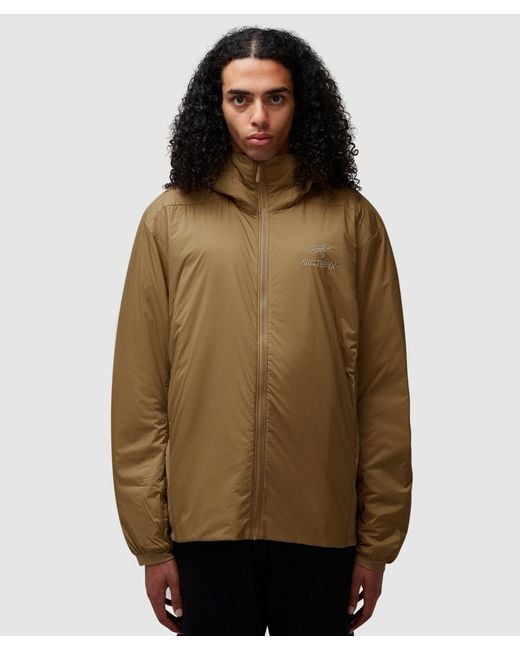 Arc’teryx Atom lt foody brown Arc'teryx Atom Lt Hoody in Brown for Men | Lyst
