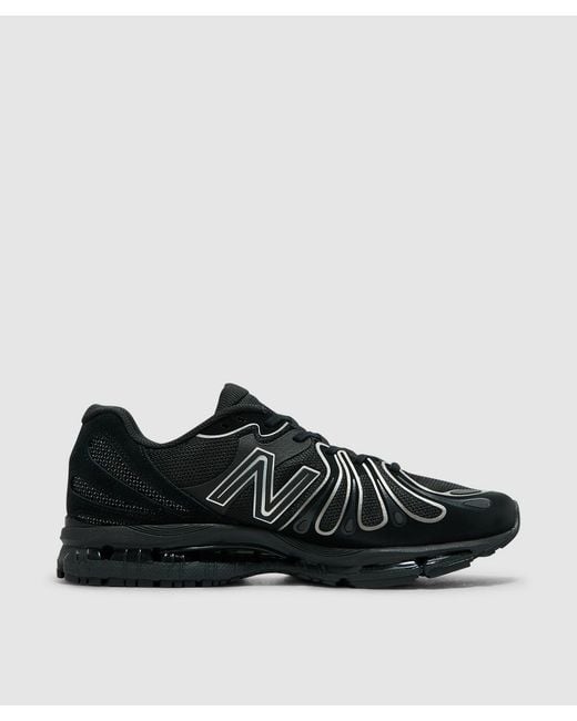 New Balance Black Abzorb 1890 Sneaker Metallic/ Cement for men