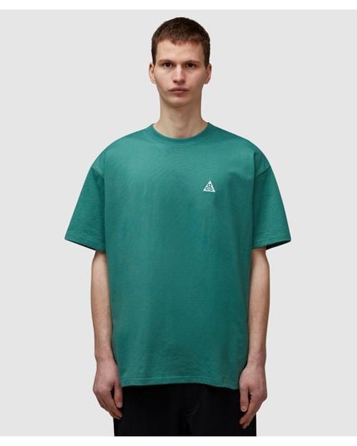 Nike Green Acg Logo T-shirt for men