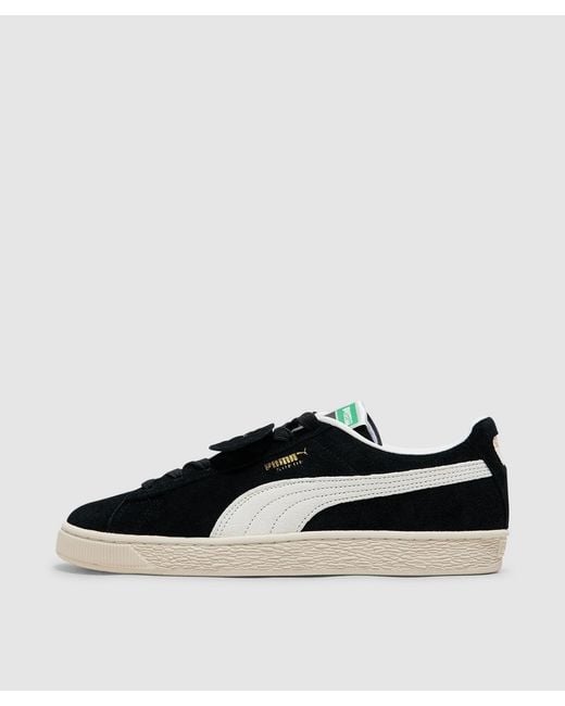 PUMA Black Suede Charles F. Stead I Sneaker for men