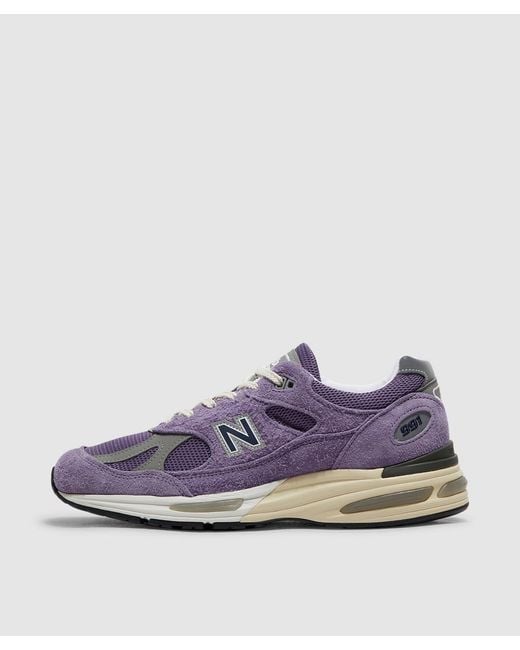 New Balance Blue Miuk 991V2 Sneaker for men