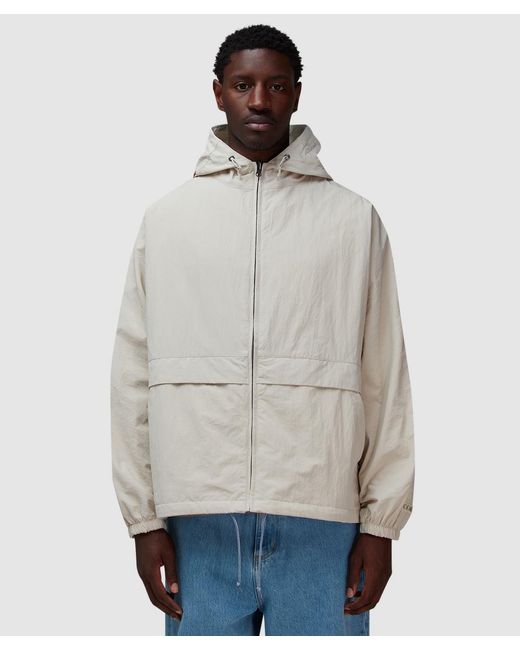 Nanamica Gray Reversible Hooded Jacket for men