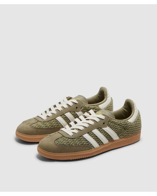 Adidas Green Samba Og Sneaker (Orbit/Cream/Gum3 for men
