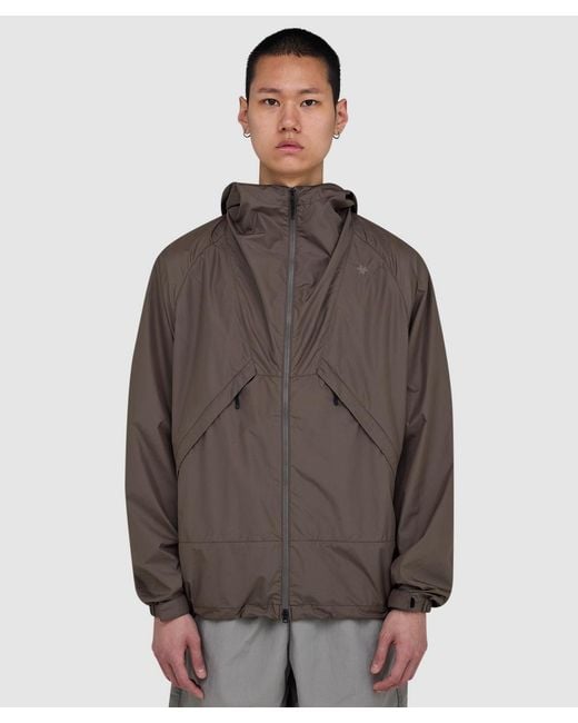 Goldwin Green Ripstop Hooded Jacket (Sand Land for men