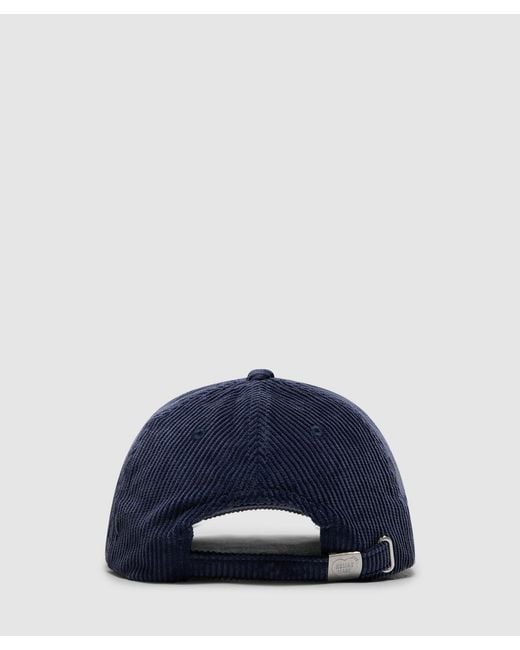 Human Made Blue 6 Panel Corduroy Cap