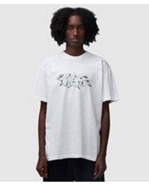AWAKE NY White Graffiti Logo T-shirt for men