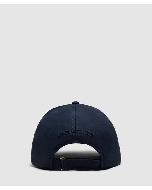 Moncler Blue Baseball Cap