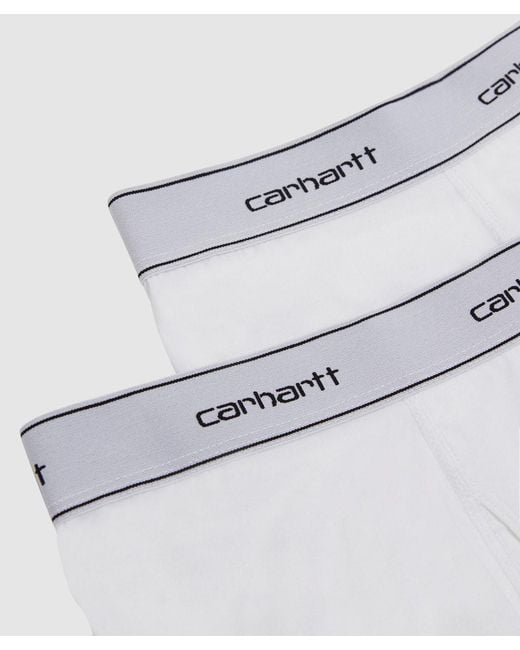 Carhartt White 2-Pack Cotton Boxer for men