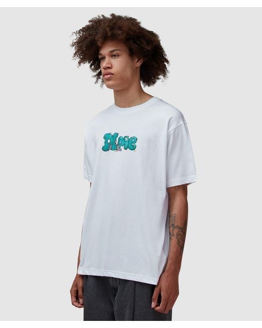 Dime White Soft Rock T-Shirt