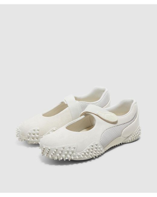 PUMA White Mostro Fey Sneaker