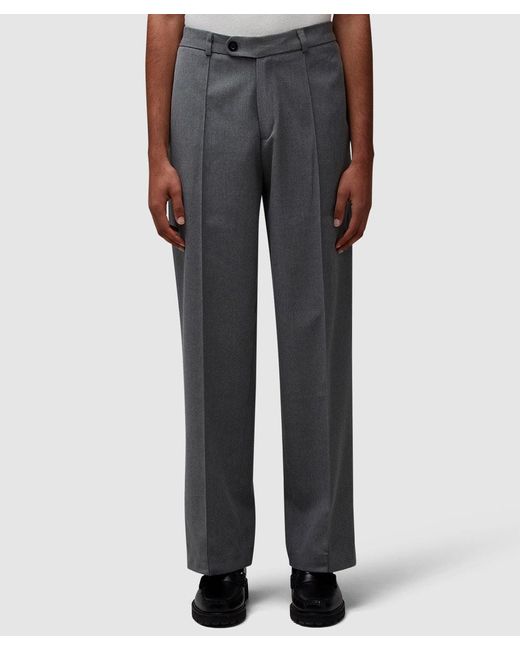 About Blank Gray Pleated Pant V2 for men