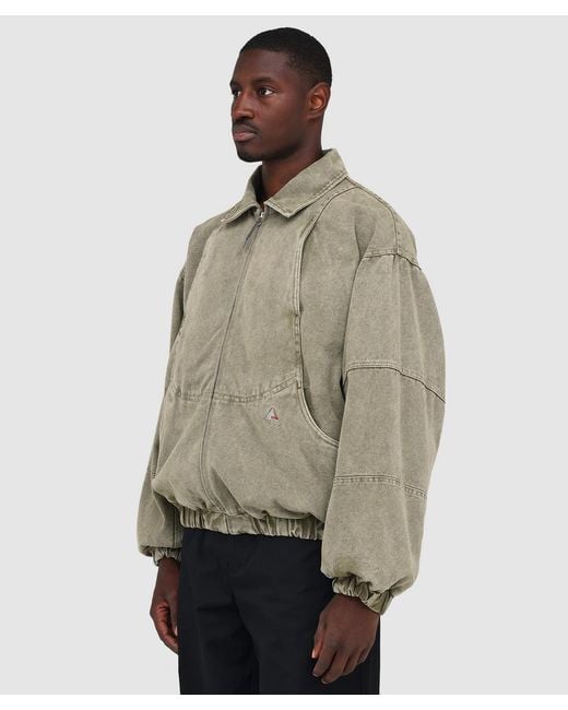 Roa Natural Ash Canvas Jacket (Sage for men
