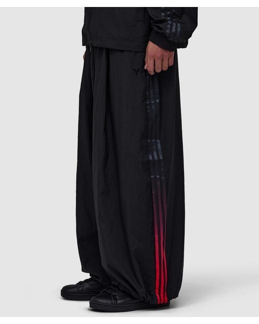 Y-3 Black Gradient Three Stripe Pant for men