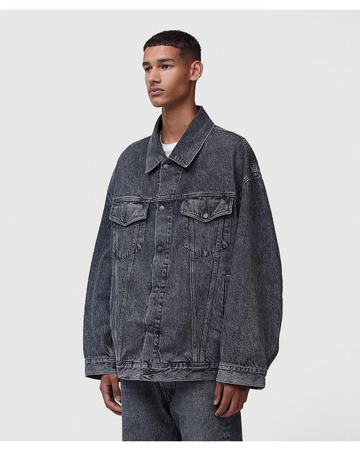 Acne Studios Morris Marble Denim Jacket 