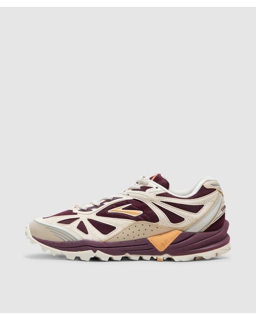Brooks Purple Cascadia 1 Sneaker (Beet/Moonbeam for men