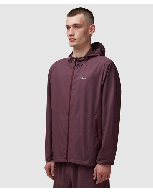 NANGA Purple Dotair� Comfy Zip Parka Jacket for men