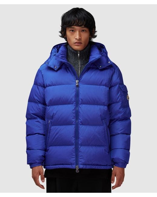 Moncler Blue Maya Jacket for men
