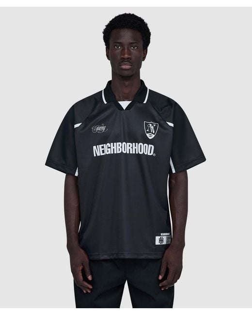 Neighborhood Black Game Shirt for men