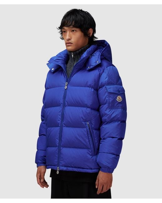 Moncler Blue Maya Jacket for men