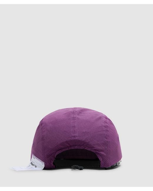 Satisfy Purple Rippy Air Trail Cap