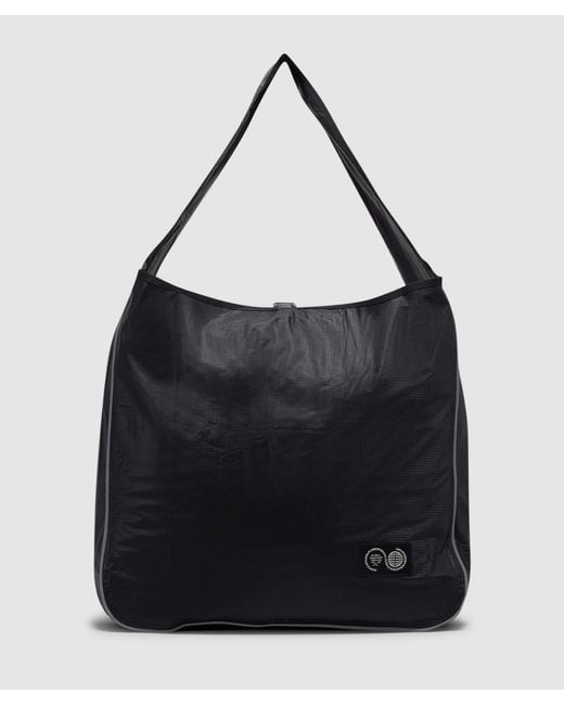 Purple Mountain Observatory Black Tech Tote Bag