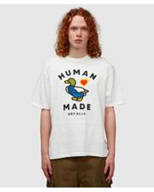 Human Made White Dungaree Duck T-shirt for men