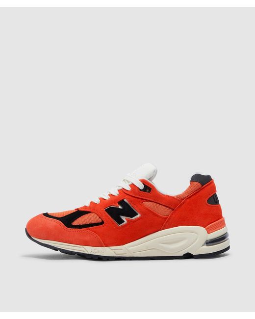 New Balance X Teddy Santis Mius 990v2 Sneaker in Red for Men | Lyst UK