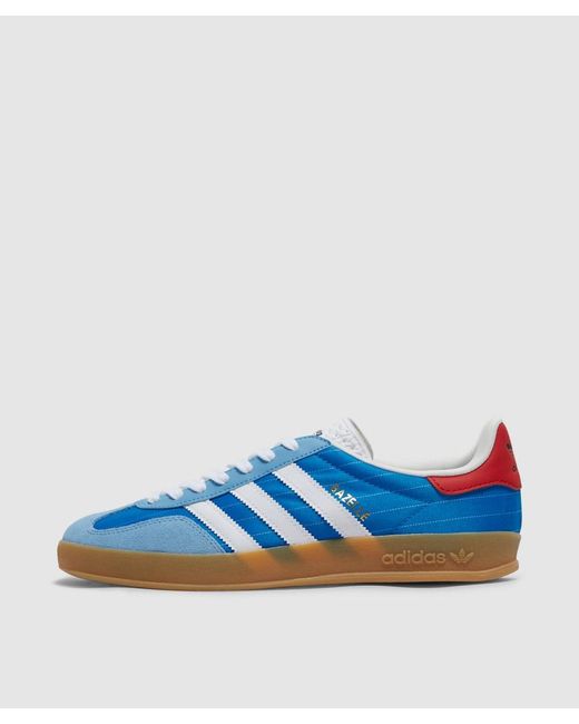 Adidas Blue Gazelle Indoor Sneaker (Bright/Ftwr/Gum