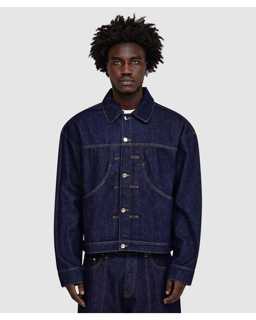 About Blank Blue Denim Jacket (Raw for men
