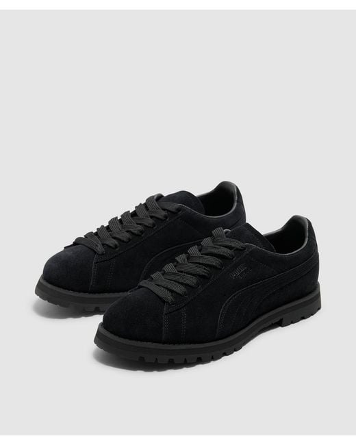 PUMA Black Suede Vibram Sneaker for men