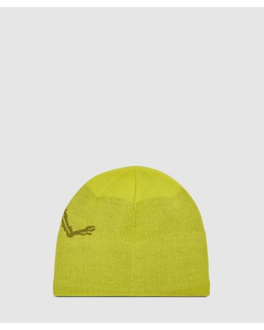 Arc'teryx Yellow Bird Head Toque Beanie (Euphoria/ Moss