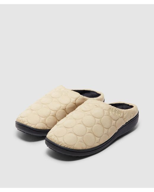 SUBU White Circle Slipper