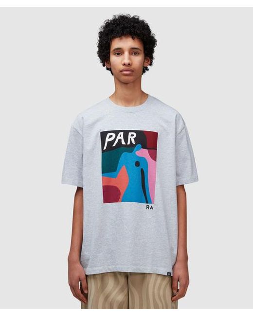 Parra White Ghost Caves T-shirt for men