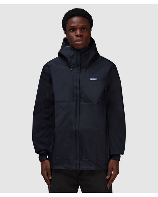 Patagonia Blue Torrentshell 3L Rain Jacket for men