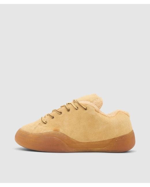 ERL Natural Suede Vamp Skate Sneaker for men