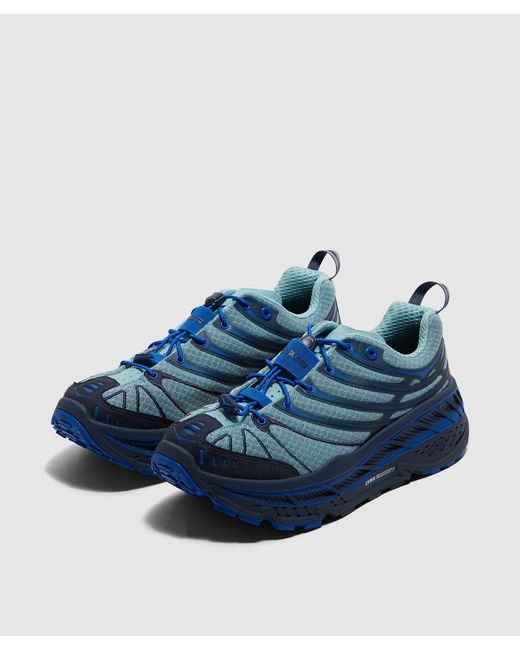 Hoka One One Blue Stinson Evo Og Sneaker (Varsity Sea Water for men