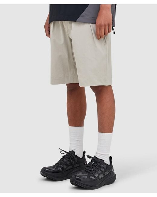 Manors Gray Recycled Greenskeeper Short (Dune for men