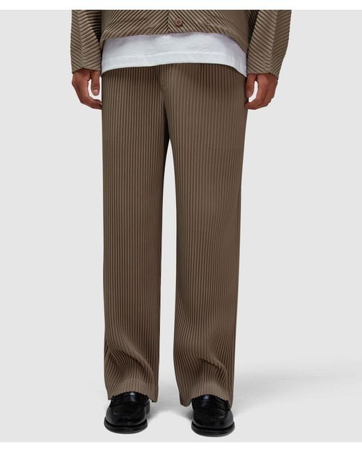 Homme Plissé Issey Miyake September Pleat Straight Leg Pant