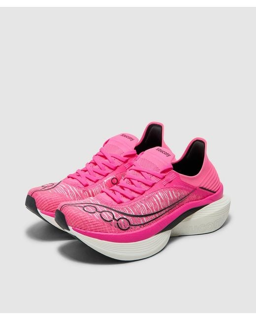 Saucony Pink Endorphin Elite 2 Sneaker Shock for men