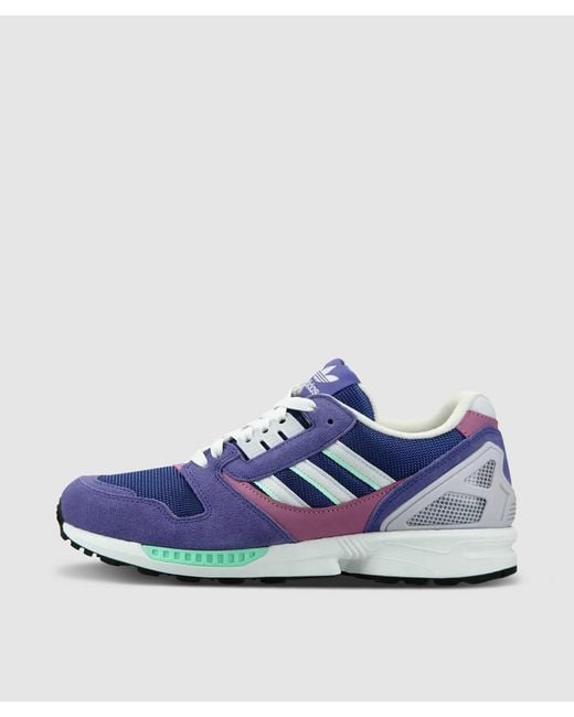 Adidas Blue Zx 8000 Sneaker /Frozen/Pulse Mint for men