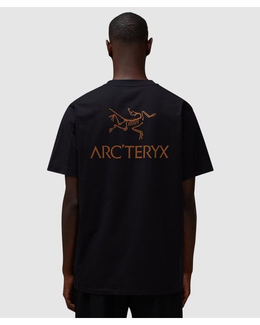 Arc'teryx Black Kragg Sl Bird Word T-Shirt (24K
